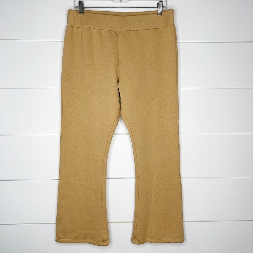 Hatch Maternity Camel Cotton Blend Pull On Pants Women’s Size Small